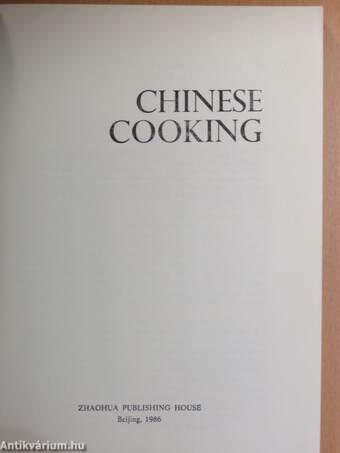 Chinese Cooking