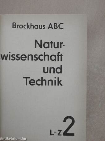 Brockhaus ABC - Naturwissenschaft und Technik 1-2