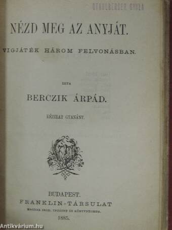 Az esernyő/Nézd meg az anyját/Két házaspár