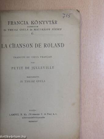 La chanson de Roland