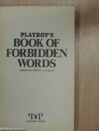 Playboy's Book of forbidden Words