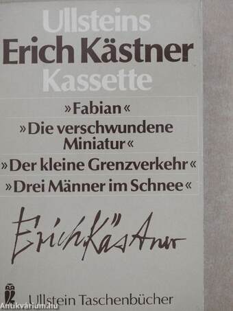 Ullsteins Erich Kästner Kassette I-IV.