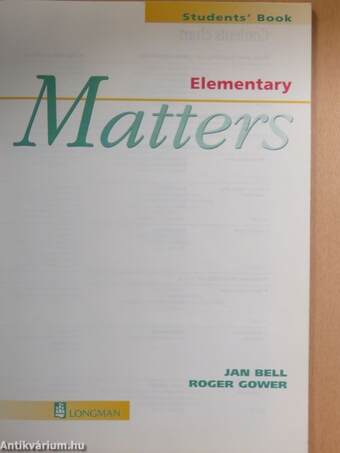 Matters - Elementary - Students' Book