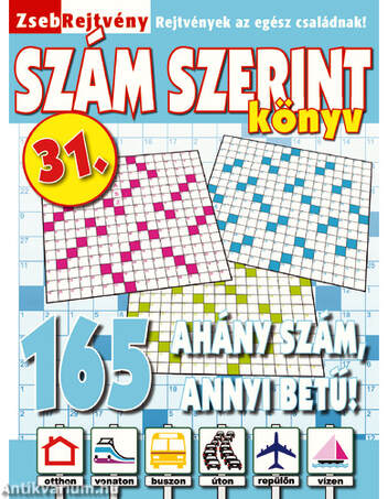 ZsebRejtvény SZÁM SZERINT Könyv 31