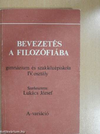 Bevezetés a filozófiába