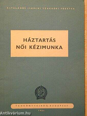 Háztartás, női kézimunka