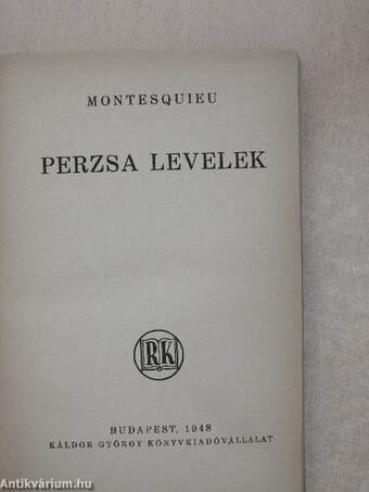 Perzsa levelek