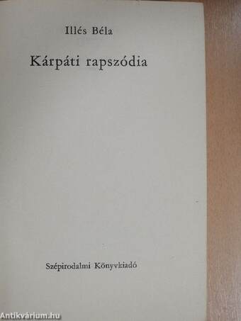 Kárpáti rapszódia