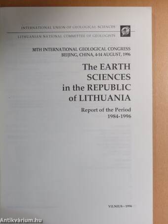 The Earth Sciences in the Republic of Lithuania