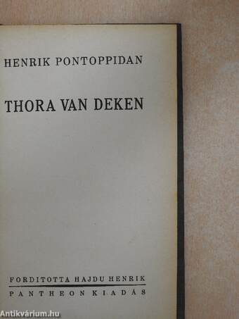 Thora van Deken