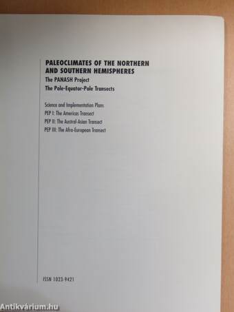 Paleoclimates of the Northern and Southern Hemispheres