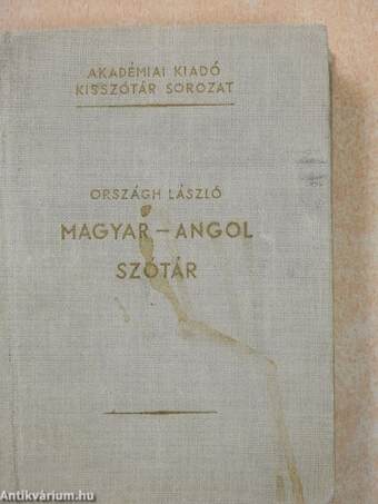 Magyar-angol szótár