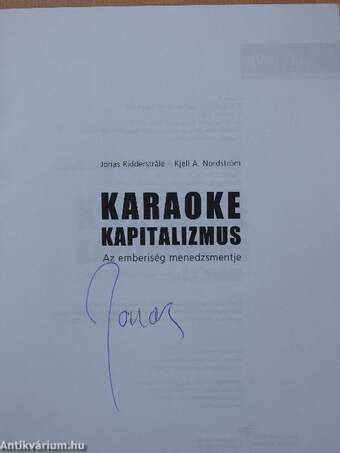 Karaoke kapitalizmus (aláírt példány)