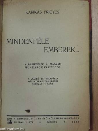 Mindenféle emberek...