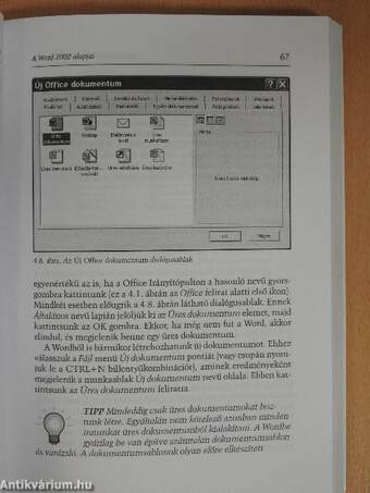 Egyszerűen Word 2002 for Windows XP