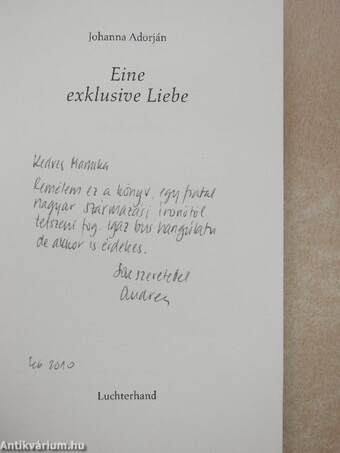 Eine exklusive Liebe