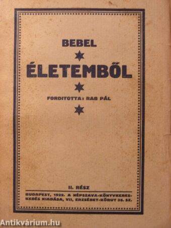 Életemből II. (töredék)