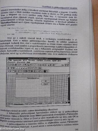 Az Excel 5 programozása