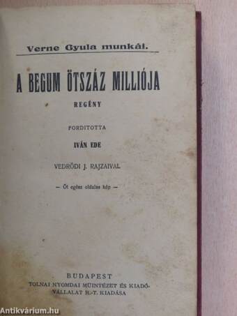 A Begum ötszáz milliója/Ox doktor ötlete