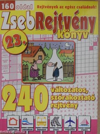 Zsebrejtvény könyv 23.