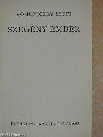 Szegény ember