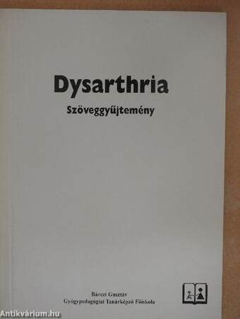 Dysarthria