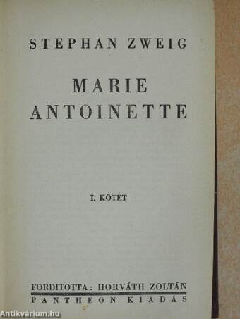 Marie Antoinette I-II.