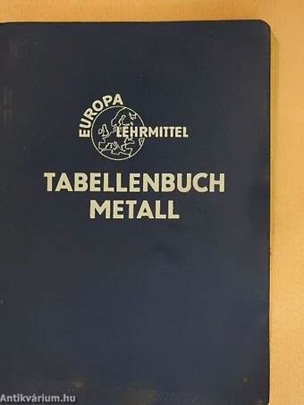 Tabellenbuch Metall