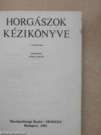 Horgászok kézikönyve