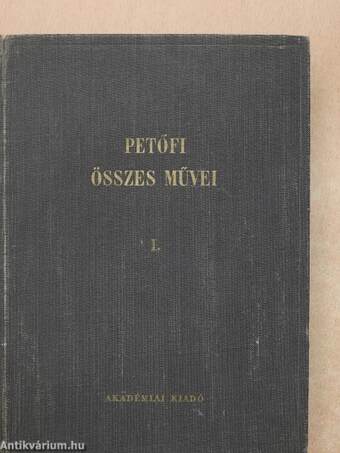 Petőfi Sándor költeményei I-III.