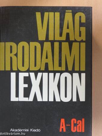 Világirodalmi Lexikon 1-18.