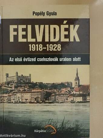 Felvidék 1918-1928