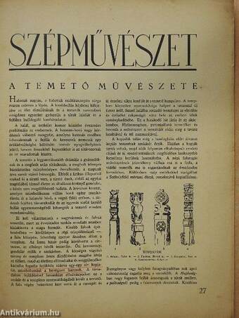 Szépművészet 1940. november