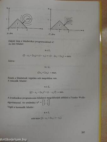 Matematikai programozási gyakorlatok