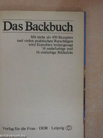 Das Backbuch