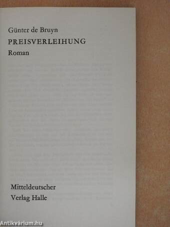 Preisverleihung