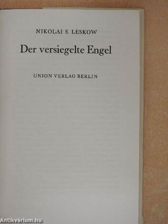 Der versiegelte Engel