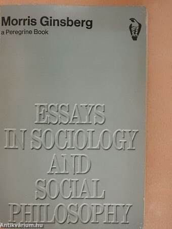 Essays in Sociology and Social Philosophy