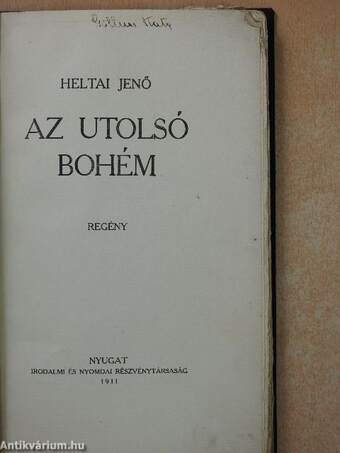 Az utolsó bohém