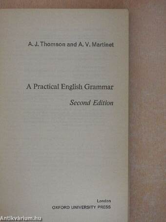 A Practical English Grammar