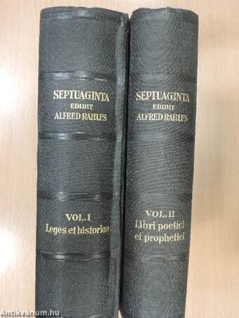 Septuaginta I-II.