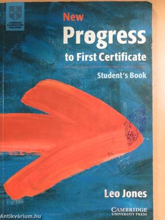 New Progress to First Certificate - Student's book