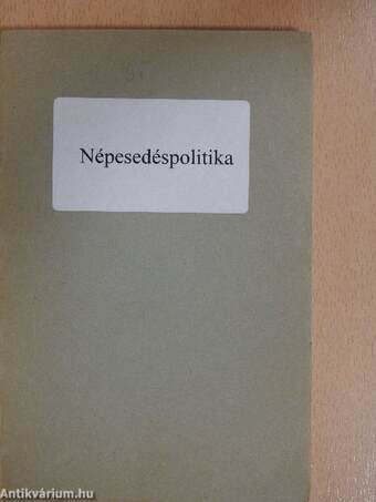 Népesedéspolitika