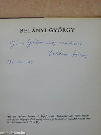 Gazdátlan hajók (dedikált példány)