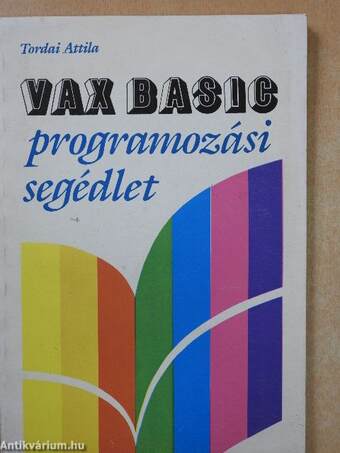 Vax basic programozási segédlet