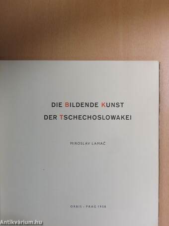 Die bildende Kunst der Tschechoslowakei