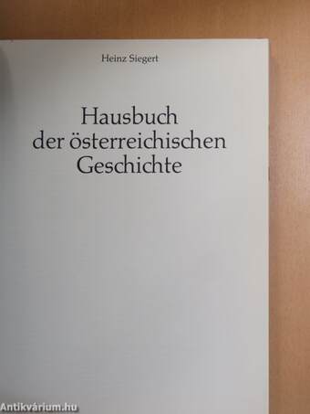 Hausbuch der österreichischen Geschichte