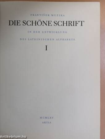 Die schöne Schrift I