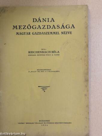 Dánia mezőgazdasága 