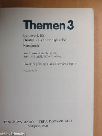 Themen 3 - Kursbuch